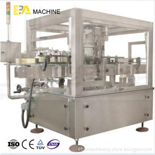 Double Side Stick Labeling Machine(Rotary Type)